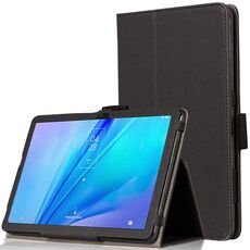 Custodia per tablet in pelle all inclusive per TCL Tab 10s 5G Skin Texture (nero)