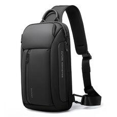 BANGE BG-7566 Borsa a tracolla impermeabile Oxford Fashion (nera)