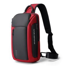 BANGE BG-7566 Borsa a tracolla impermeabile Oxford Fashion (rossa)