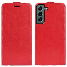 Per Samsung Galaxy S23 + 5G R64 Custodia per cellulare in pelle con vibrazione verticale (rossa)