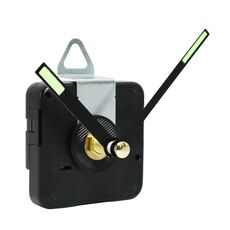 Lunghezza albero 18,5 mm Orologio al quarzo Movimento silenzioso + Lancette luminose Kit fai da te, Specifiche: Movimento +817