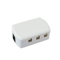 6 porte 2510 hub splitter scatola di giunzione connettori distributore adattatore luce armadio senza intestazione CC