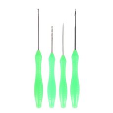 4 pezzi / set amo da pesca alla carpa Ago da pesca con perline esche