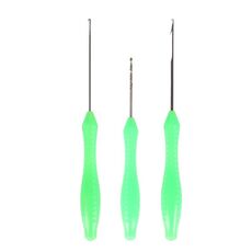 3 pezzi / set amo da pesca alla carpa Ago da pesca con perline esche