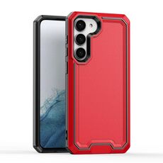 Per Samsung Galaxy S23 + 5G Armor Custodia per telefono TPU + PC bicolore (rosso + nero)
