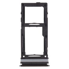 Per Samsung Galaxy A72 SM-A725 Vassoio per scheda SIM + Vassoio per scheda SIM / Vassoio per scheda Micro SD (Nero)