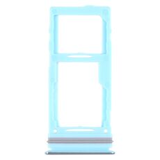 Per Samsung Galaxy A72 SM-A725 Vassoio scheda SIM + Vassoio scheda SIM / Vassoio scheda micro SD (blu)