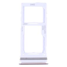 Per Samsung Galaxy A72 SM-A725 Vassoio scheda SIM + Vassoio scheda SIM / Vassoio scheda Micro SD (Viola)