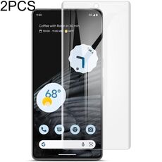 Per Google Pixel 7 Pro 2 pezzi imak protezione frontale con pellicola idrogel a schermo intero curvo