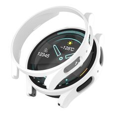 Per Samsung Galaxy Watch5 Pro 45mm Custodia protettiva per orologio a iniezione di carburante (bianca)
