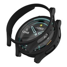 Per Samsung Galaxy Watch5 Pro 45mm Custodia protettiva per orologio a iniezione di carburante (nero)