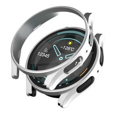 Per Samsung Galaxy Watch5 Pro 45mm Custodia protettiva per orologio a iniezione di carburante (argento)