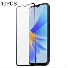 Per OPPO A17 4G 10 pezzi DUX DUCIS 0,33 mm 9H pellicola in vetro temperato a schermo intero con allumina HD media