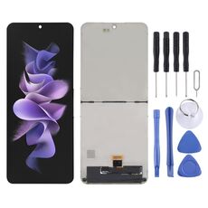 Schermo LCD originale per Samsung Galaxy Z Flip3 5G SM-F711 Digitizer Assemblaggio completo
