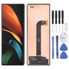 Schermo secondario LCD originale per Samsung Galaxy Z Fold2 5G SM-F916B Digitizer Assemblaggio completo