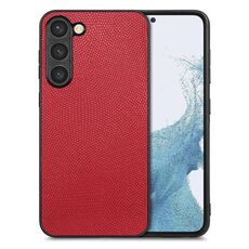 Per Samsung Galaxy S23 + 5G Custodia per telefono in pelle con cover posteriore a colori Flow (rosso)