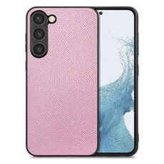 Per Samsung Galaxy S23 + 5G Custodia per telefono in pelle con cover posteriore Flow Color (rosa)