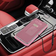 Caricabatterie wireless impermeabile per auto C1PRO con copertura aggiuntiva e tappetino antiscivolo