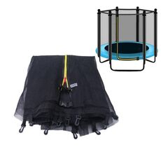 Trampolino da esterno Rete di sicurezza protettiva Sport Anti-caduta Jump Pad, Dimensioni: diametro 1,2 m -6 poli