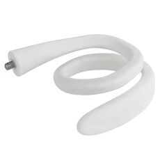 Supporto girevole flessibile per la maggior parte delle fotocamere con tenditori 1/4 (bianco)