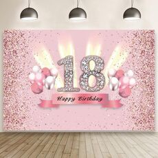 1.5x1m Cartoon Digital Birthday Balloon Party Scene Sfondo fotografico (MDT10408)