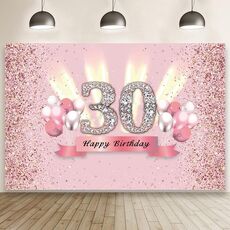 1.5x1m Cartoon Digital Birthday Balloon Party Scene Sfondo fotografico (MDT10410)