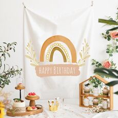 GT282 Panno di sfondo di compleanno La scena della festa organizza le foto dei bambini, dimensioni: 150x200 cm Panno di velluto(14)