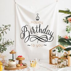 GT282 Panno di sfondo di compleanno La scena della festa organizza le foto dei bambini, dimensioni: 150x200 cm Panno di velluto(24)