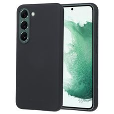 Per Samsung Galaxy S23+ 5G Custodia morbida in TPU liquido GOOSPERY SOFT FEELING (nero)
