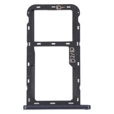 Per ZTE Blade A72 Vassoio scheda SIM + Vassoio scheda SIM / Vassoio scheda micro SD (grigio)