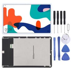 Schermo LCD OEM per Huawei MatePad 10.4 5G BAH3-W59 con assemblaggio completo di digitalizzatore (bianco)