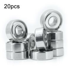 605zz 20pcs Cuscinetti in miniatura Cuscinetti a sfere a gola profonda silenziosi