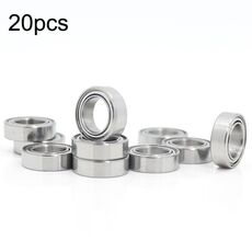 MR106ZZ 20pcs 6x10x3mm Cuscinetto a sfere a gola profonda in miniatura, stile: bassa velocità