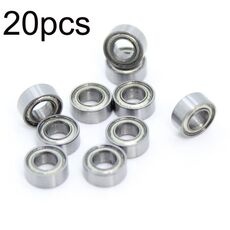 MR63ZZ Cuscinetto 3x6x2.5mm 20 pezzi Cuscinetti a sfera in miniatura
