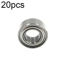 Cuscinetti silenziosi in miniatura da 20 pezzi 5x10x4mm per macchinari e attrezzature per ingranaggi ad alta velocità (MR105ZZ)