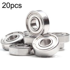 695ZZ 20 pz 5x13x4mm Cuscinetto A Sfere A Gola Profonda Macchina Fotografica Blocco Impronte Digitali Motore Cuscinetto Dedicato