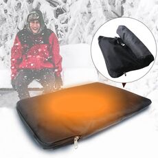 Sgabello da campeggio all'aperto Cuscino caldo ricaricabile USB antiscivolo (ricarica diretta)