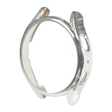 Per Samsung Galaxy Watch5 Pro 45mm Custodia protettiva in TPU a metà confezione per elettroplaccatura (argento)