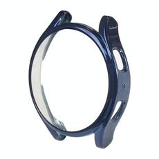 Per Samsung Galaxy Watch5 Pro 45mm Custodia protettiva in TPU a metà confezione per elettroplaccatura (blu notte)