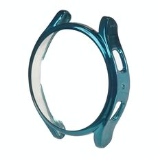 Per Samsung Galaxy Watch5 Pro 45mm Custodia protettiva in TPU a metà confezione per elettroplaccatura (blu ciano)