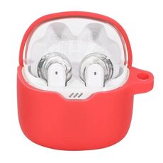 Per JBL Tune Flex Auricolare Custodia protettiva in silicone (rosso)