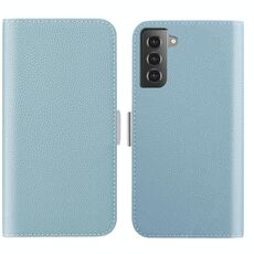 Per Samsung Galaxy S23 5G Candy Color Litchi Texture Custodia per telefono in pelle (azzurro)