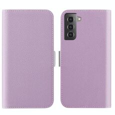 Per Samsung Galaxy S23 5G Candy Color Litchi Texture Custodia per telefono in pelle (viola chiaro)