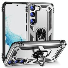 Per Samsung Galaxy S23 5G TPU antiurto + custodia per PC (argento)