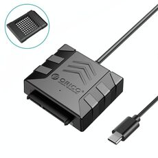 ORICO UTS1 Type-C / USB-C USB 3.0 Adattatore HDD SATA da 2,5 pollici con custodia in silicone, Lunghezza cavo: 0,3 m