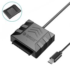 Adattatore HDD SATA da 2,5 pollici ORICO UTS1 Type-C / USB-C USB 3.0 con custodia in silicone, Lunghezza cavo: 1 m