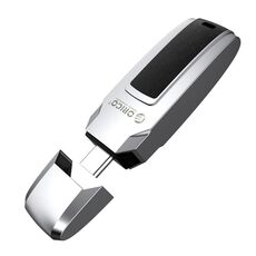 Chiavetta USB ORICO, Lettura: 260 MB/s, Scrittura: 70 MB/s, Memoria: 32 GB, Porta: Tipo-C (Argento)