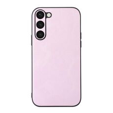 Per Samsung Galaxy S23 5G Custodia per cellulare in pelle bovina Texture PU (rosa)