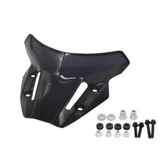 Per Yamaha MT09 FZ09 21-22 Parabrezza deflettore flusso d'aria moto (nero)