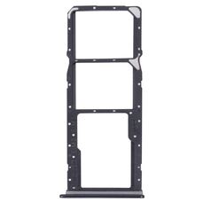Per Samsung Galaxy A04 Core SM-A042F Vassoio scheda SIM originale + Vassoio scheda SIM + Vassoio scheda Micro SD (Nero)